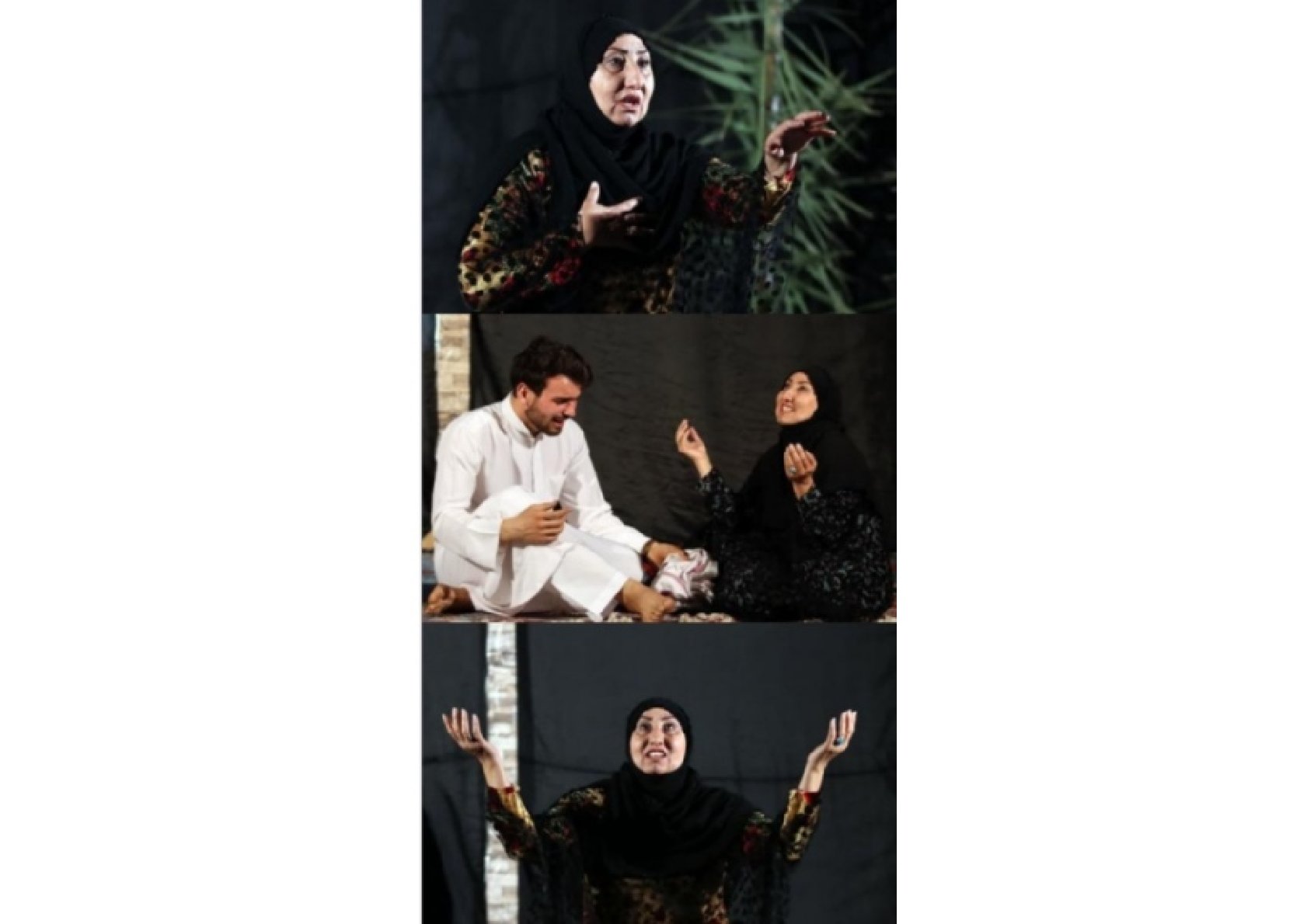 بسنه ناصری؛ صدای آرام تئاتر عربی در خوزستان